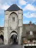 Морэ-сюр-Луан - Порт-де-Бургонь и дом средневекового города