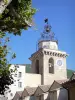 Ньоны - Колокольня церкви Святого Винсента, увенчанная колокольней из кованого железа