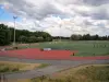 Парк департамента Жан-Мулен - Ле-Гуйланд - Легкая атлетика и футбольное поле