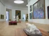 Пети-Пале - Музей изобразительных искусств города Парижа - Коллекция 19-го века с Вакханой, откидывающейся скульптором Клезингером на переднем плане