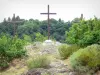Сайт Сен-Назера - Конец крестных станций в лесистой местности