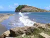 Святой Марии - Вид на островок Сент-Мари и Атлантический океан