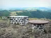 Скала Ронеска - Панорама с одного из ориентировочных столов скалы Ронеска