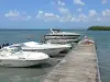Старый Бур - Порт Вье-Бург и пришвартованные лодки