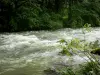 Юра пейзажи - Река, деревья у кромки воды