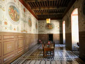 アンシー＝ル＝フラン城 - ルネッサンス宮殿の内部：メデアギャラリー