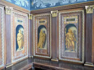 アンシー＝ル＝フラン城 - ルネッサンス宮殿の内部：礼拝堂の詳細