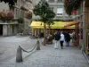 サンマロ - 閉鎖都市：Malouineコルセア都市の通りと建物