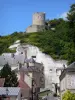 ザ-ロック-グイヨン - 要塞化されたキープ、崖、城や村の家
