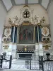ヌヴェール - サントマリー礼拝堂の内部（訪問の修道院跡）：祭壇画