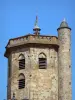 ミヨー - ミヨーの鐘楼の八角形の塔の頂上
