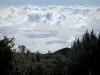 レユニオンの風景 - サントローズの鼻クーペからインド洋の眺め