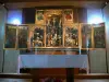 三联的Ternant - 激情（佛兰芒三联画）的祭坛画，在圣罗克教堂