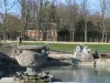 凡尔赛宫公园 - 海王星盆地的花瓶