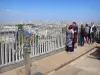 凯旋门 - 从凯旋门的全景露台俯瞰巴黎和巴特蒙马特