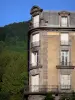 勒蒙多尔 - 温泉：建筑和树木