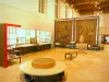 博纳的收容所 - 圣路易斯房间及其喷泉和挂毯