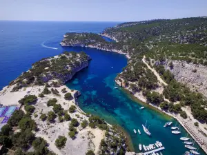 卡兰克斯国家公园 - 小溪的鸟瞰图