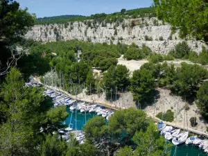 卡兰克斯国家公园 - Port-Miou的Calanque及其码头