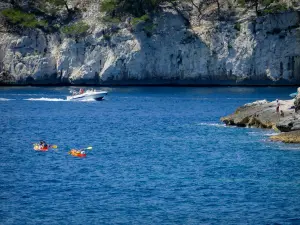 卡兰克斯国家公园 - Calanques国家公园的航海活动