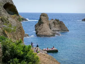 卡兰克斯国家公园 - 在水边放松，在菲格罗莱斯的calanque