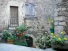 卡斯泰尔诺佩盖罗尔 - 用花盆装饰的石房子