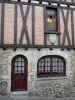 图亚尔斯 - 自由城市的老Thouars的市政厅 - 中世纪镇的老半木料半灰泥的房子