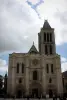 圣德尼 - 圣德尼大教堂的正面