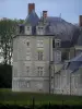 城堡Champchevrier - 城堡的立面