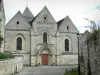 库西堡 - 欧夫里克 - 圣索沃尔教堂的正面