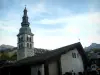 拉Clusaz - 村庄教堂（车站）