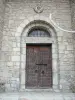 普拉特德莫洛 - 拉 - 普雷斯特 - Saintes-Juste-et-Ruffine教堂的门户