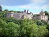 查斯特卢城堡 - 绿色环境中的中世纪堡垒