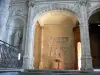 波尔多 - 圣安德烈大教堂的内部：风琴画廊和文艺复兴时期的浅浮雕