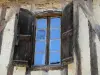 甲板 - 半木料半灰泥的房子的窗口