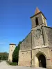 甲板 - Saint-Jacques-le-Majeur教堂和Mirande塔