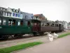 索姆湾 - 索姆河湾的小火车，位于Saint-Valery-sur-Somme