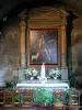 蒙吕松 - 在巴黎圣母院教堂内：祭坛画