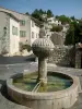 蒙斯 - 喷泉和村庄的房子