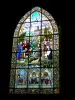 蕨类植物 - Saint-Sulpice教堂的内部：彩色玻璃窗