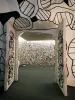 让*杜布菲基金会 - 别墅Falbala的内部，艺术家Jean Dubuffet的作品