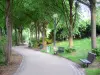 贝尔维尔公园 - 树荫下的胡同