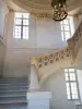 迈松城堡-拉菲特 - 城堡的楼梯