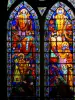 香槟沙隆 - 圣艾蒂安大教堂内部：彩色玻璃窗