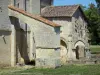 Abadia de Blasimon - Antiga abadia beneditina Saint-Nicolas: vestígios do claustro