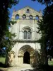 Abadia de Blasimon - Antiga Abadia Beneditina Saint-Nicolas: Fachada Oeste da Igreja de São Nicolau
