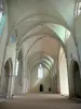 Abadia do Epau - Antiga abadia cisterciense de Piété-Dieu, em Yvré-l'Évêque: interior da igreja da abadia