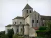 Abadia de Saint-Savin - Cabeceira da igreja da abadia