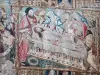 Abbaye de La Chaise-Dieu - Tapisserie ancienne représentant la Mise au tombeau