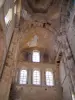 Abbaye de Cluny - Abbaye bénédictine : bras sud du grand transept (vestige de l'église abbatiale Saint-Pierre-et-Saint-Paul)